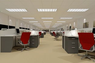 华谱总部办公室照明效果图